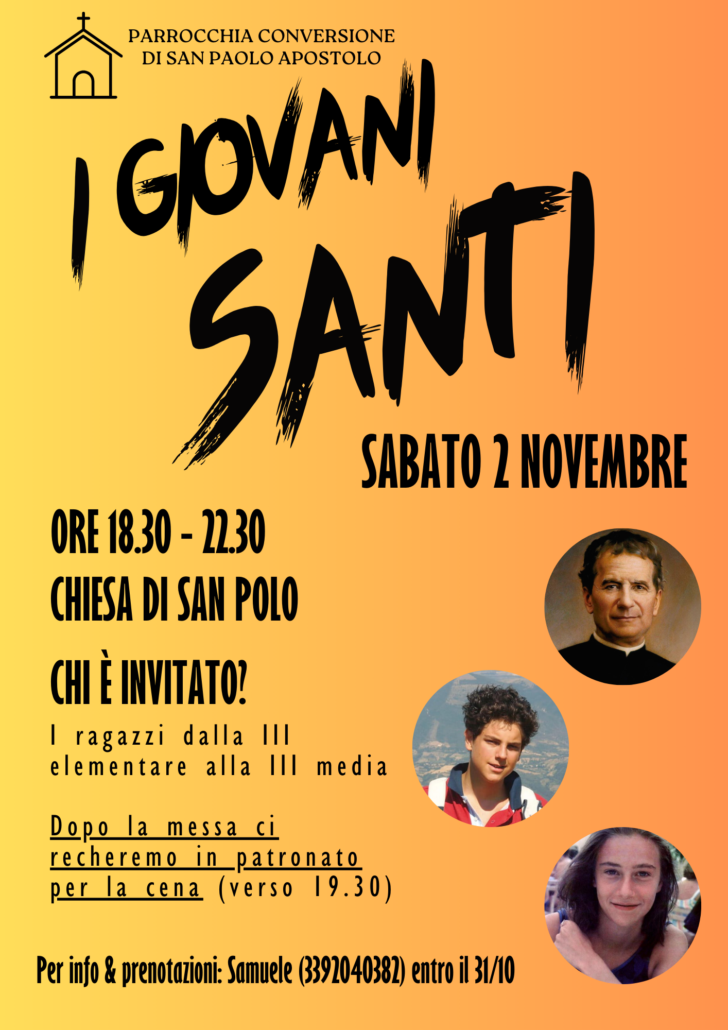 Festa “I Giovani Santi”